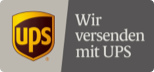 versandkostenfrei via UPS (empfohlen)